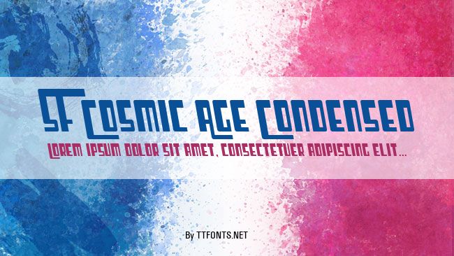 SF Cosmic Age Condensed example